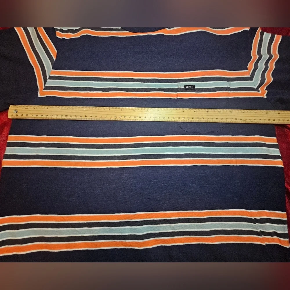 RVCA Multicolor Striped Tee